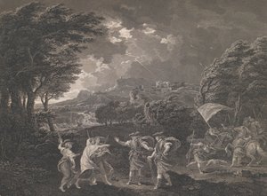 Macbeth and the Witches Shakespeare, Macbeth, Acto 1, Cena 1, 1770.