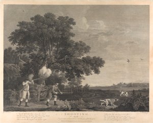 Tiroteio, Placa III de William Woollett