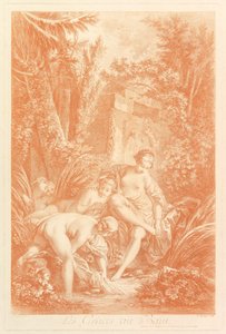 Os Grâces au Bain As Graças no Banho, 1756.