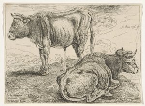 Dois bois de William Young Ottley
