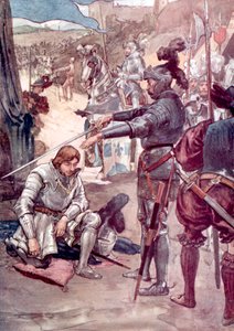 Rei Francisco I e Chevalier Bayard