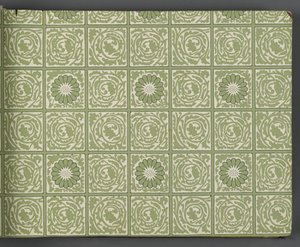 Livro de amostra de papel de parede, antes de 1917 (impressão) de William and Company Morris