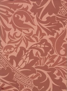 Livro de amostra de papel de parede, antes de 1917 (impressão) de William and Company Morris