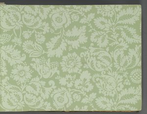 Livro de amostra de papel de parede, antes de 1917 (impressão) de William and Company Morris