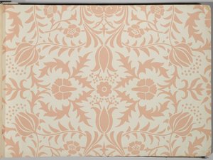 Livro de amostra de papel de parede, antes de 1917 (impressão) de William and Company Morris