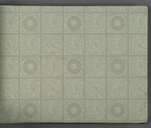 Livro de amostra de papel de parede, antes de 1917 (impressão) de William and Company Morris
