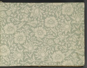 Livro de amostra de papel de parede, antes de 1917 (impressão) de William and Company Morris