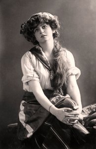 Gabrielle Ray 1883-1973, atriz inglesa, início do século XX. de William and Daniel Downey