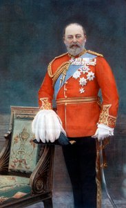 Rei Eduardo VII, início do século XX.