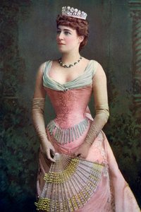 Lillie Langtry 1853-1929, atriz inglesa, 1899-1900. de William and Daniel Downey