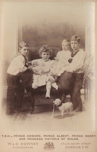 Príncipe eduardo, príncipe albert, príncipe henry, e, princesa victoria, de, gales de William and Daniel Downey