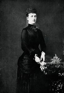 Rainha Alexandra no ano de seu casamento de prata, 1888 1911 de William and Daniel Downey
