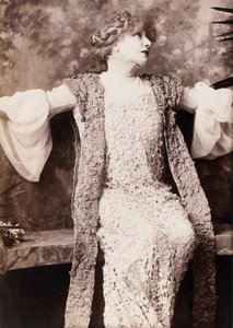 Sarah Bernhardt em Francesca de Rimini de William and Daniel Downey