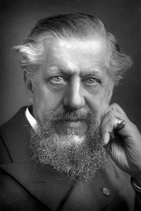 Sir Edwin Arnold 1832-1904, poeta e jornalista inglês, 1893. de William and Daniel Downey