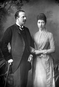 O Duque e Duquesa de Fife, 1890 de William and Daniel Downey
