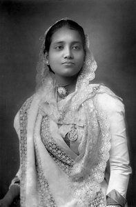 Os Maharani de Koch Bihar, Bengala Ocidental, Índia, 1893.