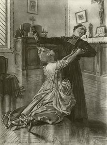 Manon, ato III cena iii (gravura) de William de Leftwich Dodge
