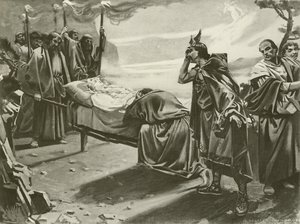 Tannhauser, Ato III última cena (gravura) de William de Leftwich Dodge
