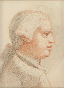 Edward Augustus, Duque de York, c.1761-7 (giz sobre papel) de William of Bath Hoare
