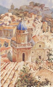 583 Sombras saturadas de sol - S.Maria dell&39;Itria, Ragusa
