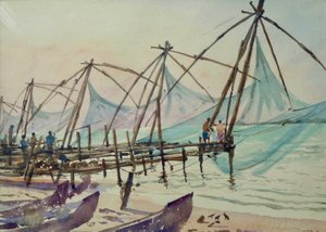 608 Redes de pesca, Fort Cochin