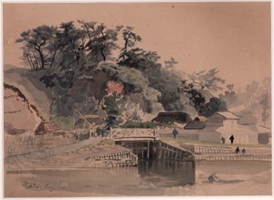 Paisagem com ponte de Winckworth Allan Gay