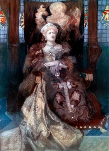 Ellen Terry em Henrique VIII, c1902.