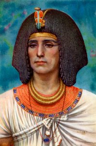 Sety I, antigo faraó egípcio da dinastia XIX, século XIII aC 1926.
