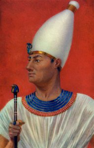 Tutmés III, antigo faraó egípcio da dinastia 18, século 15 aC, 1926.