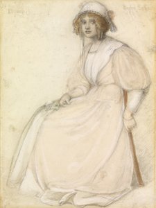 Dianeme (pastel sobre papel) de Winifred Sandys
