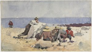 Um Churrasco de Amêijoas de Winslow Homer