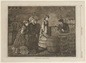 Uma loja rural - A pesagem de Winslow Homer
