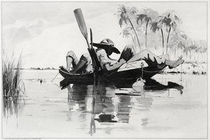 Uma festa de pesca de Winslow Homer