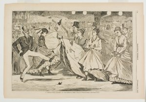 Um baile parisiense no Mabille, Paris de Winslow Homer