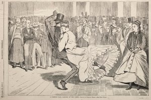 Um Baile Parisiense - Dançar no Casino de Winslow Homer