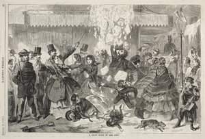 Um escorrega de neve na cidade de Winslow Homer
