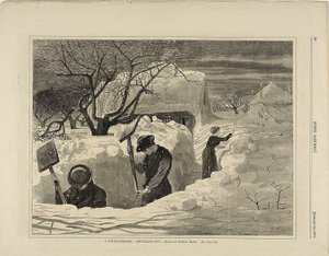 Uma Manhã de Inverno a Páscoa de Winslow Homer