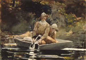 Depois da caçada de Winslow Homer