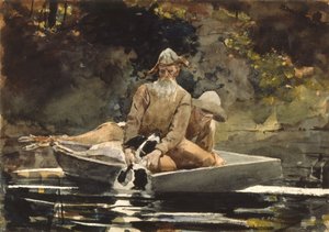 Depois da caça de Winslow Homer