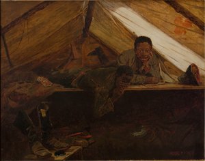 Army Boots, 1865. de Winslow Homer
