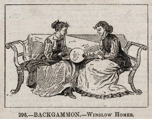 Gamão. de Winslow Homer
