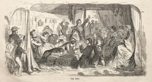 Esboços de reuniões de acampamento:  A Tenda de Winslow Homer