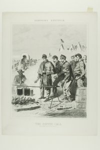 Esboços de campanha: Chamada de café de Winslow Homer