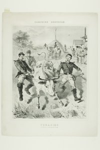 Esboços de campanha: Forrageamento de Winslow Homer