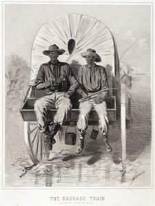 Esboços da campanha: O Comboio de Bagagem de Winslow Homer