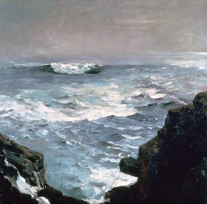 Rocha do canhão, 1895 de Winslow Homer