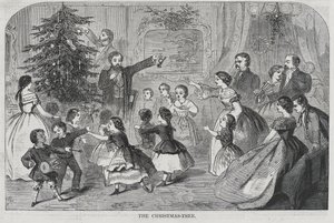 Natal - Coletando Evergreens A Árvore de Natal de Winslow Homer