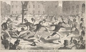 Dia de aula, na Universidade de Harvard, Cambridge, Massachusetts de Winslow Homer