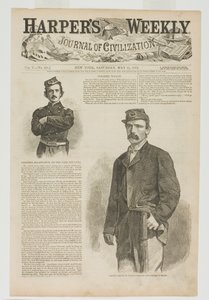 Coronel Wilson, da Brigada de Wilson, e Coronel Ellsworth, dos Zouaves de Fogo de Winslow Homer