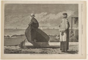 O pai está a chegar de Winslow Homer